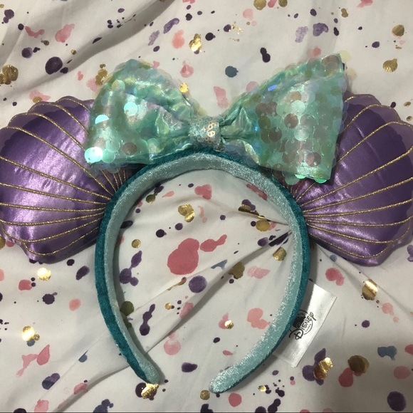 NEW✨ Disney Parks The Little Mermaid Ears … - Picture 2 of 3